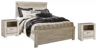 Cozy or classy, european inspired or traditionally american, there's a collection of bedroom furniture that easily matches your room and your lifestyle. Bellaby Queen Panel Bed With 2 Nightstands B331 91 2 B2 Bedroom Groups Star Furniture
