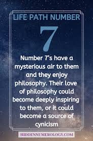 Life Path Number 7 In 2020 Life Path Number 7 Life Path Number Life Path
