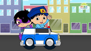 Ryan shrinks in bugs world cartoon animation for children. Ryan Police Officer Helps Find All The Toys Cartoon Animation For Children Ryan S World