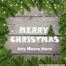 There is no commitment and you receive numerous advantages: Write Name On Merry Christmas Wishes Greeting Cards Images