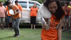 These relay races for kids make fun activities for a block party, birthday bash, or family reunion. Paper Plates Relay Game Youtube