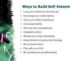 Building Self-Worth In Children - Ppt Download