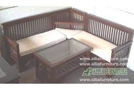 Home » kursi tamu jati ukir » kursi tamu sudut minimalis ukiran krawangan. Kursi Meja Tamu Sudut Minimalis Volcano Allia Furniture