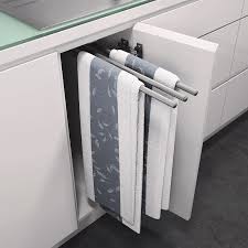 Check spelling or type a new query. Pull Out Tea Towel Rack Available With Two Rails Giamo Or Three Rails Vauth Sagel Keep Those Tea Towels Withi Kitchen Fittings Kitchen Storage Towel Rack