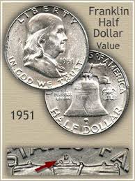 1951 Franklin Half Dollar Value Discover Their Worth