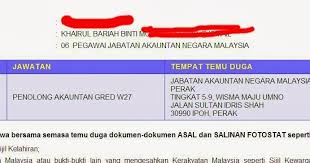 Ini Cerita Kita Contoh Soalan Temuduga Penolong Akauntan W27
