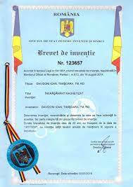 Prin obtinerea unui brevet de inventie se confera titularului dreptul de a interzice oricarei persoane sa fabrice sau sa utilizeze inventia sa. Brevete Si Inventii Produse Magneto Cuantice