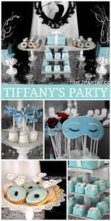 Also to set the mood play moon river in the background. Tiffany S Bridal Wedding Shower A Tiffany S Themed Bridal Shower Catch My Party Breakfast At Tiffanys Party Ideas Tiffany Party Tiffany Bridal Shower
