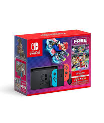 Máy chơi game Nintendo Switch V2 - Mario Kart 8 Deluxe Bundle + 3 tháng  Nintendo Switch Online Membership