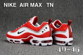 Nike Air Max Tn Kpu October Red White Black Sneakers Men S Running Shoes Nike Shoes Air Max Nike Air Max Tn Nike Air Max