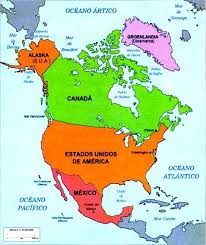 Division Politica De America Del Norte Paises Y Capitales Country Maps Mom Dad Tattoos Cute Beagles