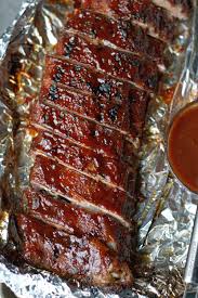 Easy Oven Bbq Baked Ribs Recipe Butter Your Biscuit Recipe Baked Ribs Baked Ribs Recipe Rib Recipes