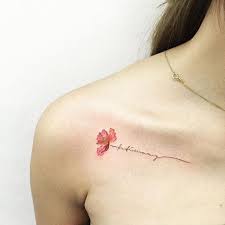 Subtle Collar Tattoo By Hongdam Collar Tattoo Bone Tattoos Collar Bone Tattoo