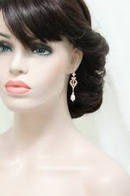 Gold Bridal Earrings Vintage Wedding Earrings Art Deco Earrings, Dangle  Earrings, Pearl Earrings, Bridesmaid Earrings Wedding Jewelry, 1920s