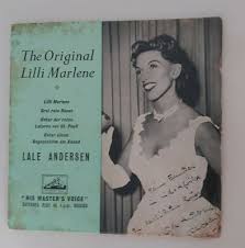 LALE ANDERSEN the original lilli marlene UK EP SIGNED BY SINGER | eBay