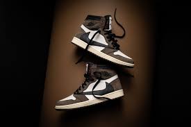 Jordan 1 Mid Patent Black White Gold On Feet Air Jordan 1 High Og Ts Sp Travis Scott Cd4487 100 2020 In 2020 Air Jordans Jordans Travis Scott