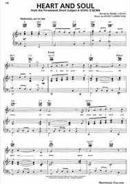 Freie noten gratis pdf : Heart And Soul Hoagy Carmichael Free Piano Sheet Music Pdf