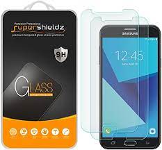 Press materials for the samsung galaxy j7 plus have leaked online, giving us a look at what could be samsung's second dual camera smartphone. Amazon Com 2 Pack Supershieldz Designed For Samsung Galaxy J7 Perx Tempered Glass Screen Protector Anti Scratch Bubble Free Cell Phones Accessories