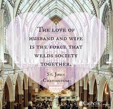 My father was a catholic, but my mother wasn't. Catholic Saint Quotes On Marriage Quotesgram