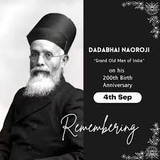 birth anniversary of Dadabhai Naoroji ...