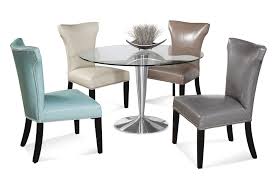 Maple dining room round drop leaf table with 2 leaves & 4 chairs. Home Furniture Diy Modern Faux Leather Dining Chair Glass Table Kitchen High Back Metal Chairs New Children S Home Furniture
