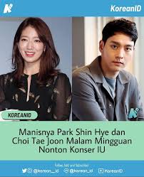 Park shin hye was never publicly spotted with choi tae joon like this previously. K Pop Info Pada 23 November Malam Iu K Pop Dan K Drama Indonesia Facebook