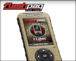 This is a used sc flash paq . F5 Jeep Flashpaq 2015 2017 Superchips