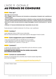 Vous avez entre 18 et 25 ans, vous êtes en situation de réinsertion et vos ressources sont trop faibles pour que vous puissiez financer votre permis de conduire ? Flyers Mission Locale Du Bassin Graylois