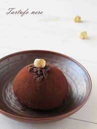 Tartufo Nero Semifreddo Food Desserts Chocolate Sweets