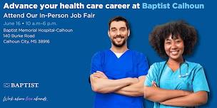 Baptist Calhoun Job Fair