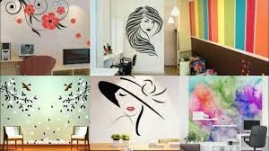 Pinks, yellows, purples, and greens blend together in an. Beautiful Wall Painting Designs 2020 Wall Painting Ideas Diy Wall Paint Ideas Youtube