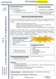 Cap Cuisine Par Apprentissage