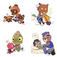 New Generations Art By Darkgreyclouds Tumblr Animal Crossing Funny Animal Crossing Game Animal Crossing Characters
