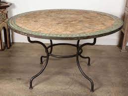 Check spelling or type a new query. Moroccan Round Dining Mosaic Green Tile Table At 1stdibs