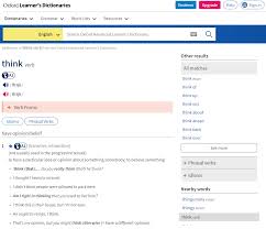 Oxford Learner S Dictionaries