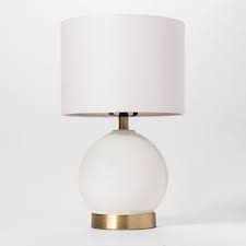 Shop for white table lamps in table lamps by color. Glass Table Lamp Cloud Island White Target