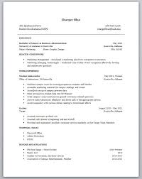 Examples of first time resume no experience. Experience Son College