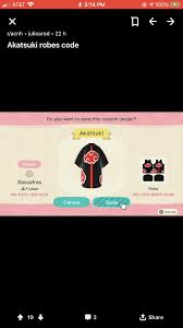 Akatsuki Robes Code Acnh In 2020 Animal Crossing Funny Animal Crossing Qr Codes Animal Crossing