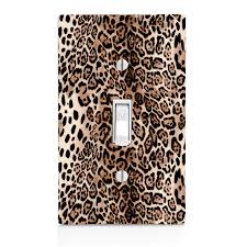 Cheetah Print Light Switch Cover Outlet Cover Double Light Etsy Light Switch Covers Switch Covers Light Switch