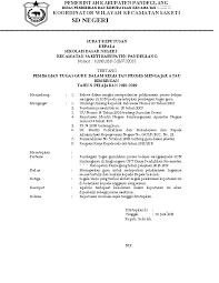 Surat izin dari perusahaan atau lembaga. Contoh Surat Sk Kbm Kegiatan Belajar Mengajar
