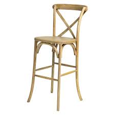 Commercial Seating Products Sonoma Rustic Cross Back Stackable Barstool From Hayneedle Com Bar Stools Wood Bar Stools Rustic Cross