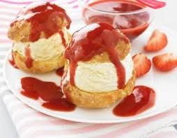 Profiteroles A La Fraise Recept