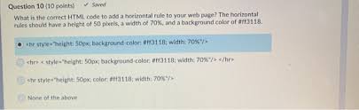 Create the perfect palette or get inspired by thousands of beautiful color schemes. Question 10 10 Points Saved What Is The Correct Chegg Com
