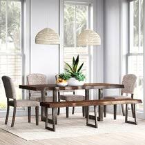 A dining couch creates space in your dining area. Bench Kitchen Dining Room Sets You Ll Love In 2021 Wayfair
