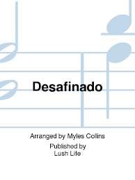 Preview Desafinado By Myles Collins Jl Ll 1341 Sheet