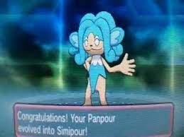 Pokemon Omega Ruby And Alpha Sapphire Panpour Evolve Into Simipour