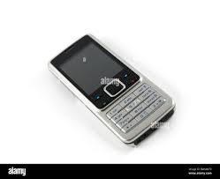 Mobile phone - nokia 6300 Stock Photo ...