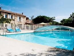 St Saturnin Les Avignon Villa Rental Pool Cover Keeps The Pool Warm And Safe Deep End Holiday Rental Pool Warmer Holiday Home