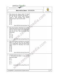 We did not find results for: 12 Soal Topik Statistik