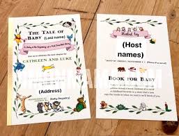 Baby shower nursery rhyme storybook invitation book baby. The Sweetest Storybook Baby Shower C Mon Mama